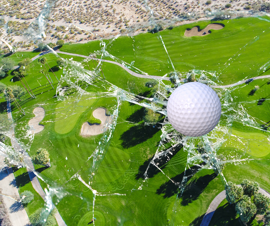 window film for golf course homes in Las Vegas